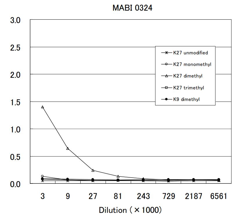 Anti dimethyl Histone H3, dimethyl Lys27 mAb (Clone MABI0324)